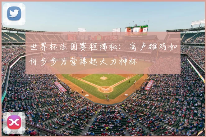 世界杯法国赛程揭秘：高卢雄鸡如何步步为营捧起大力神杯