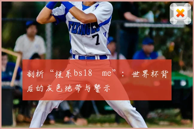 剖析“桂系bs18婰me”：世界杯背后的灰色地带与警示