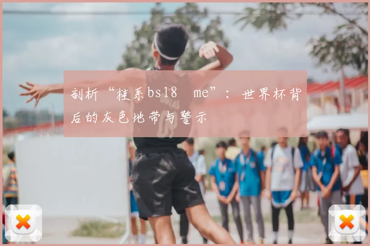 剖析“桂系bs18婰me”：世界杯背后的灰色地带与警示